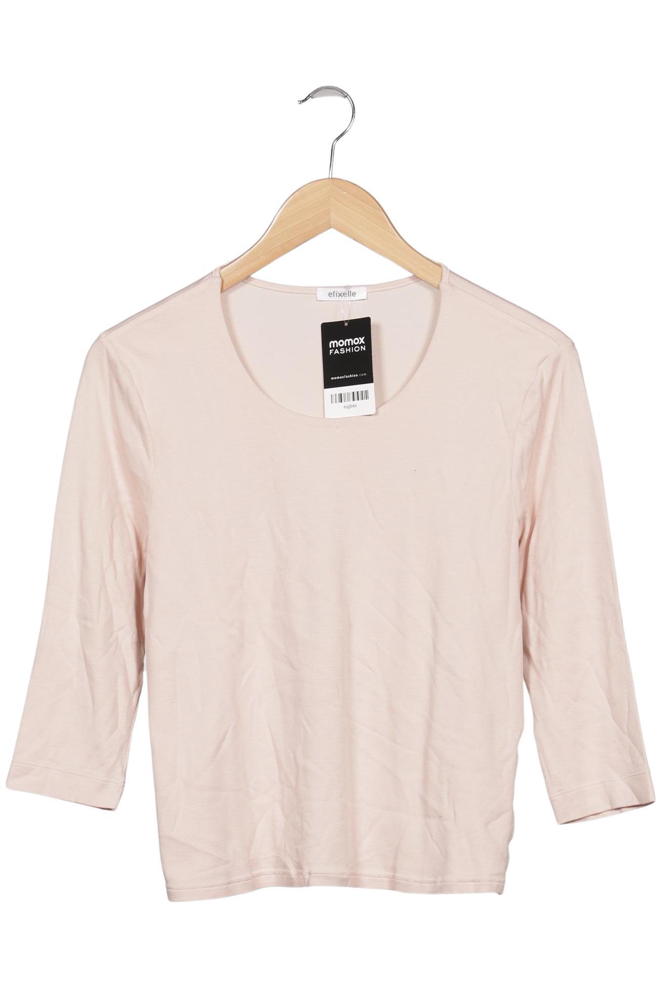 

efixelle Damen Langarmshirt, pink, Gr. 40