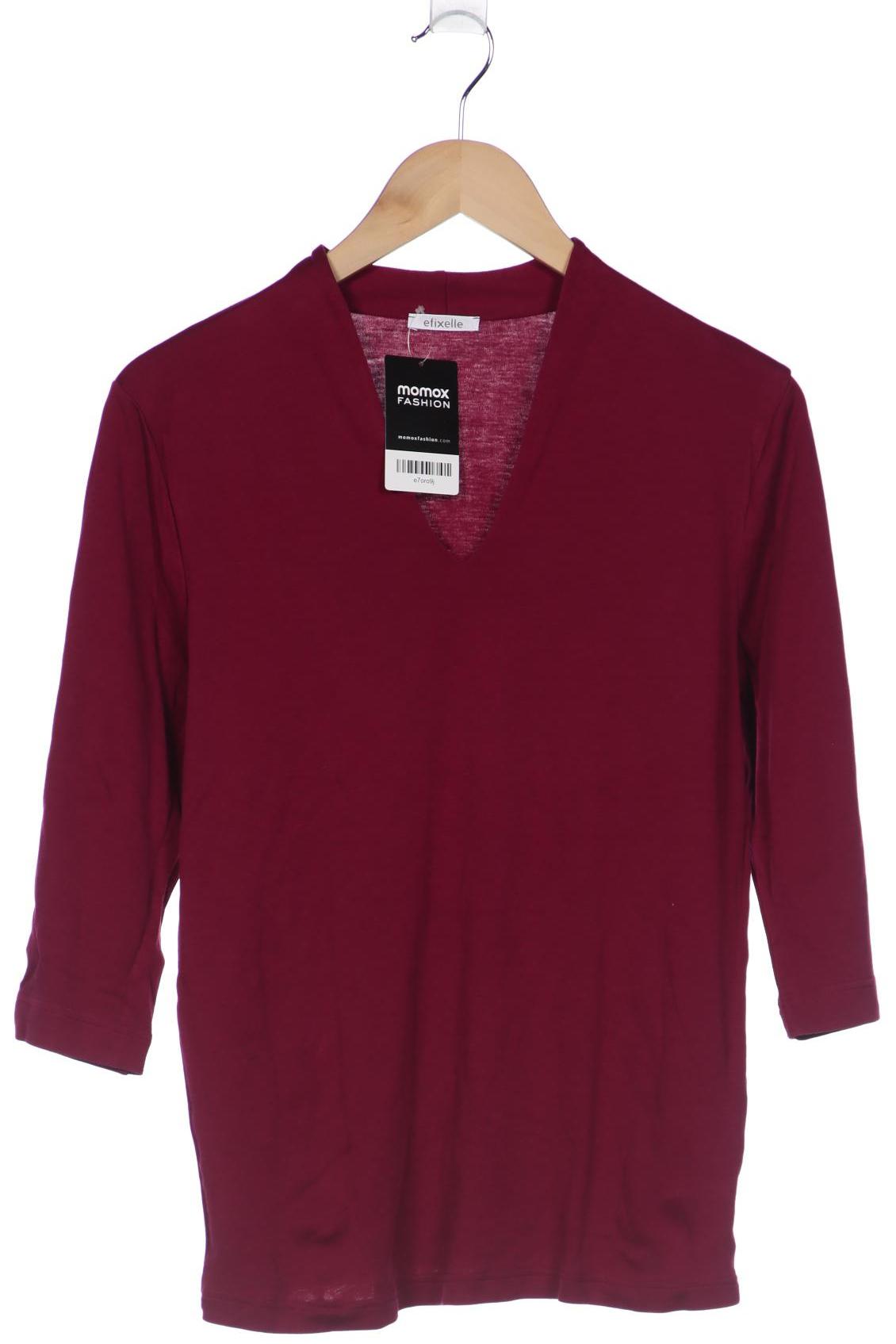 

efixelle Damen Langarmshirt, bordeaux