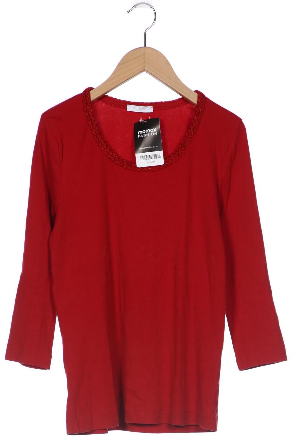 

efixelle Damen Langarmshirt, rot