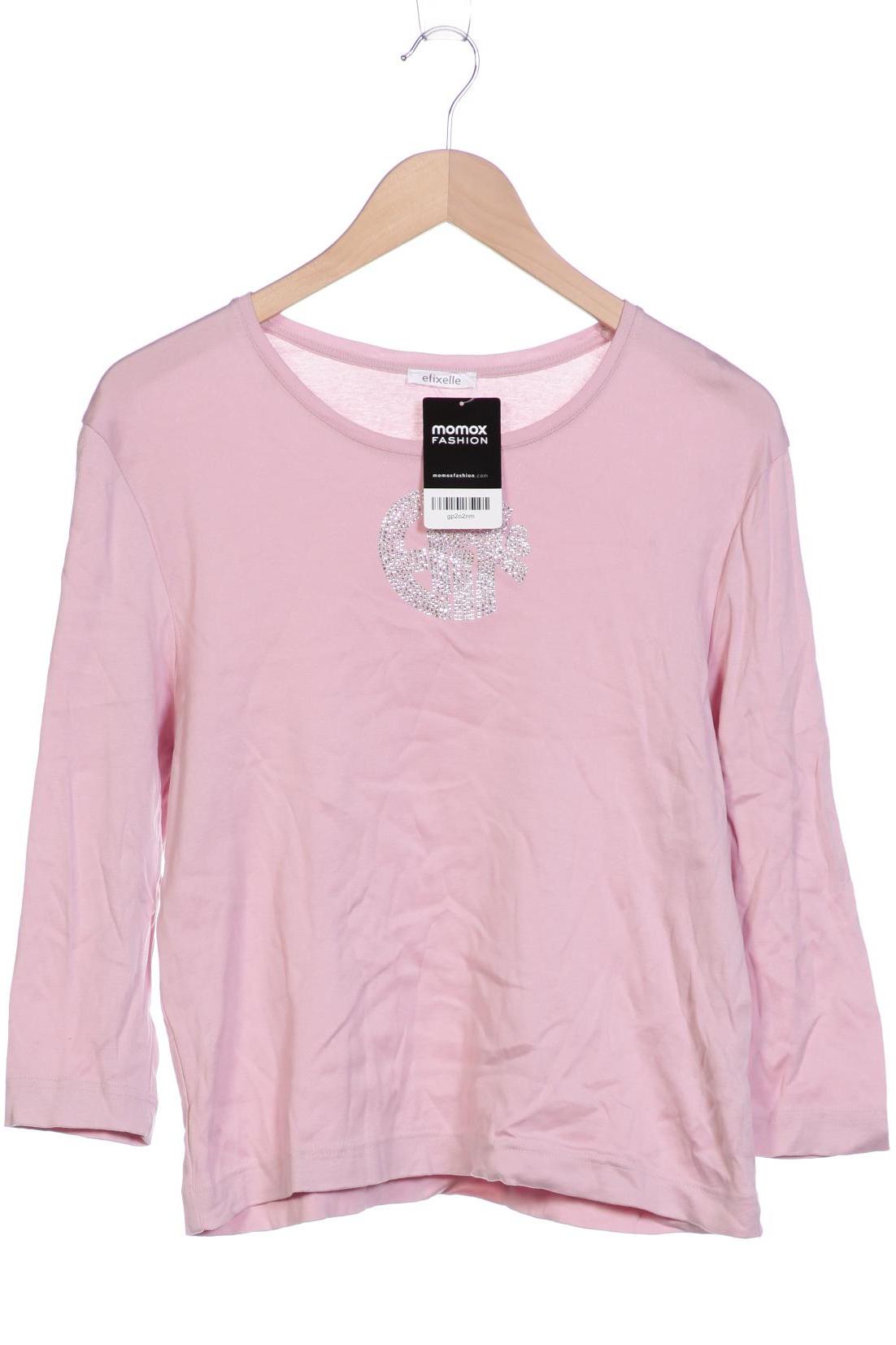 

efixelle Damen Langarmshirt, pink