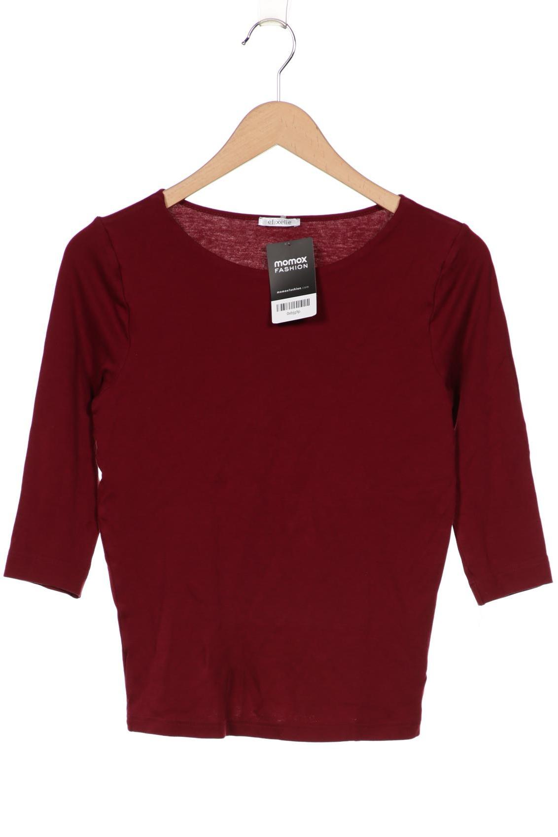 

efixelle Damen Langarmshirt, bordeaux