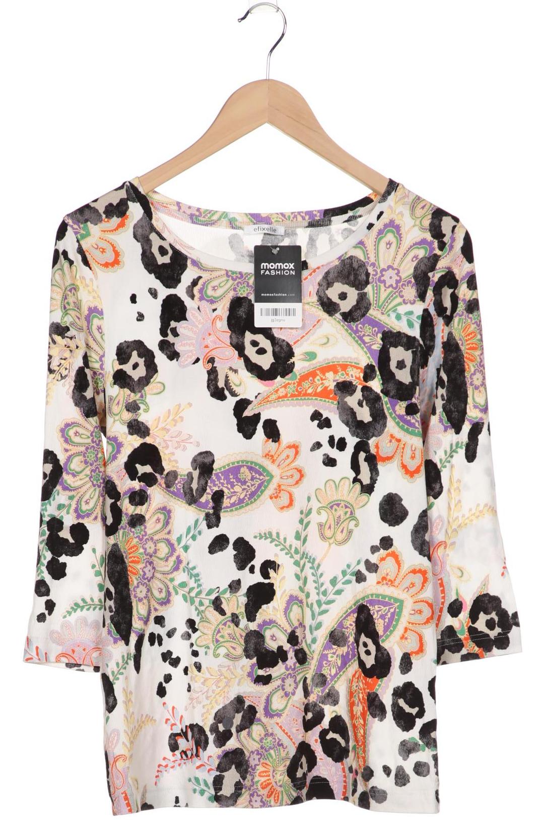 

efixelle Damen Langarmshirt, mehrfarbig