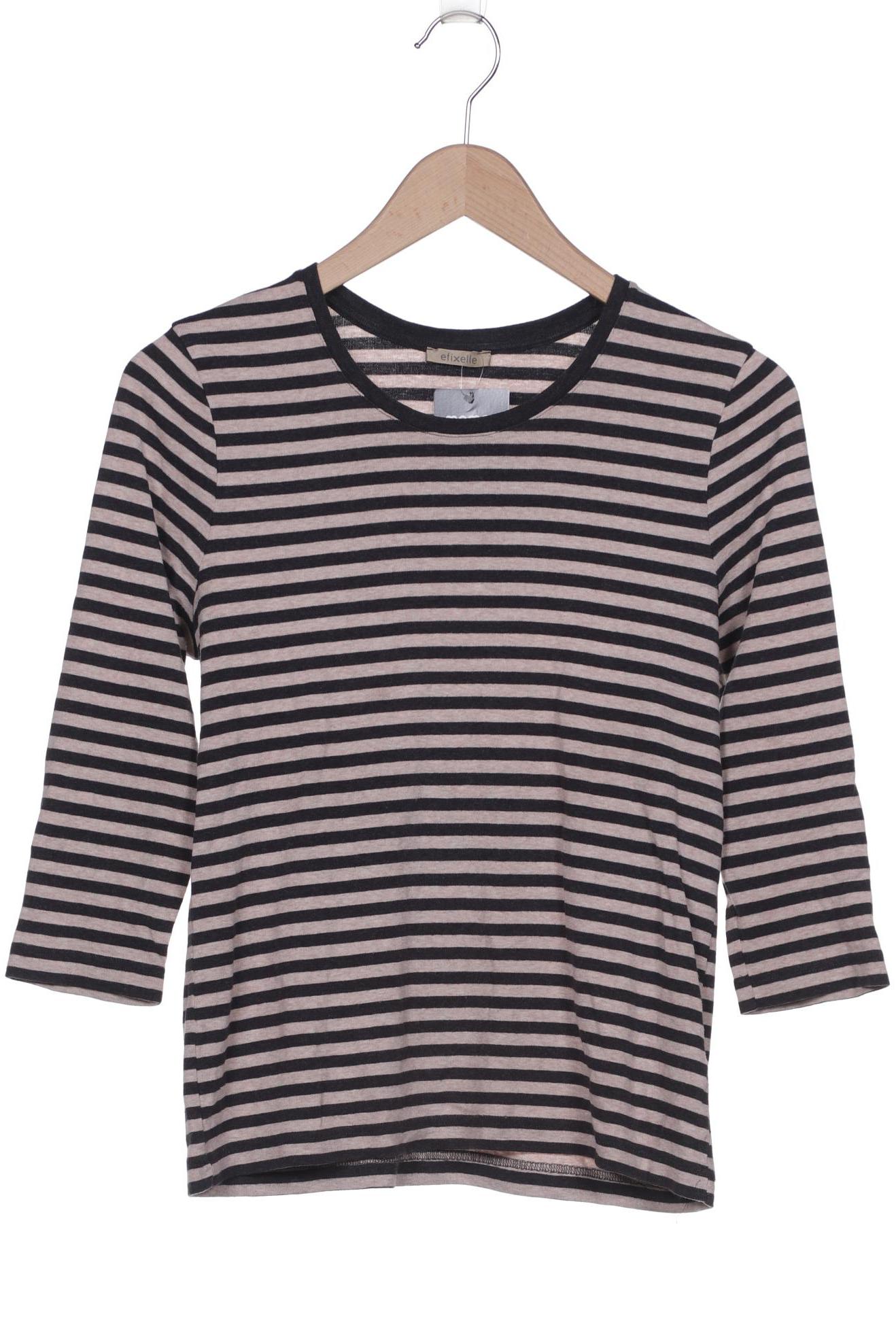

efixelle Damen Langarmshirt, beige
