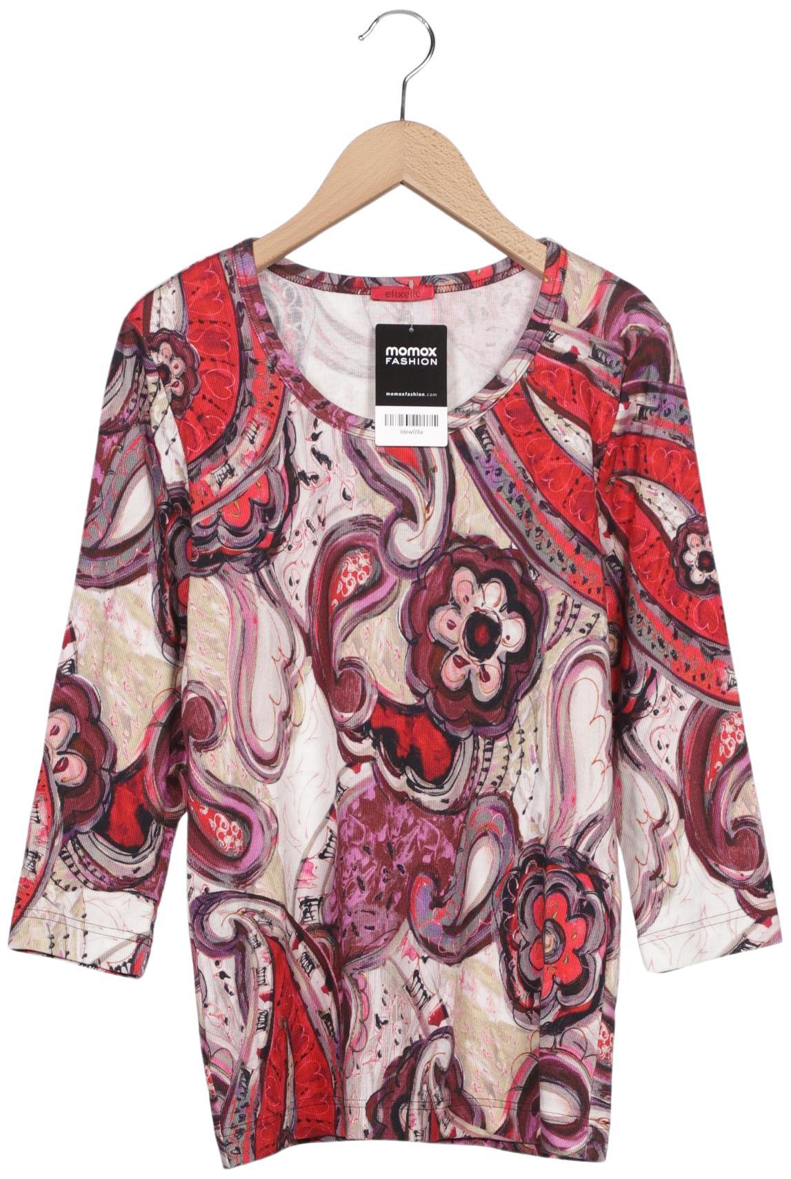 

efixelle Damen Langarmshirt, flieder, Gr. 40