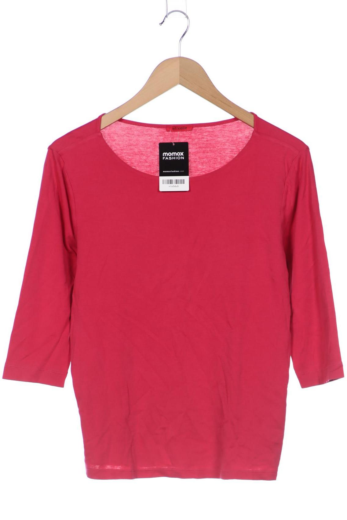 

efixelle Damen Langarmshirt, pink, Gr. 42
