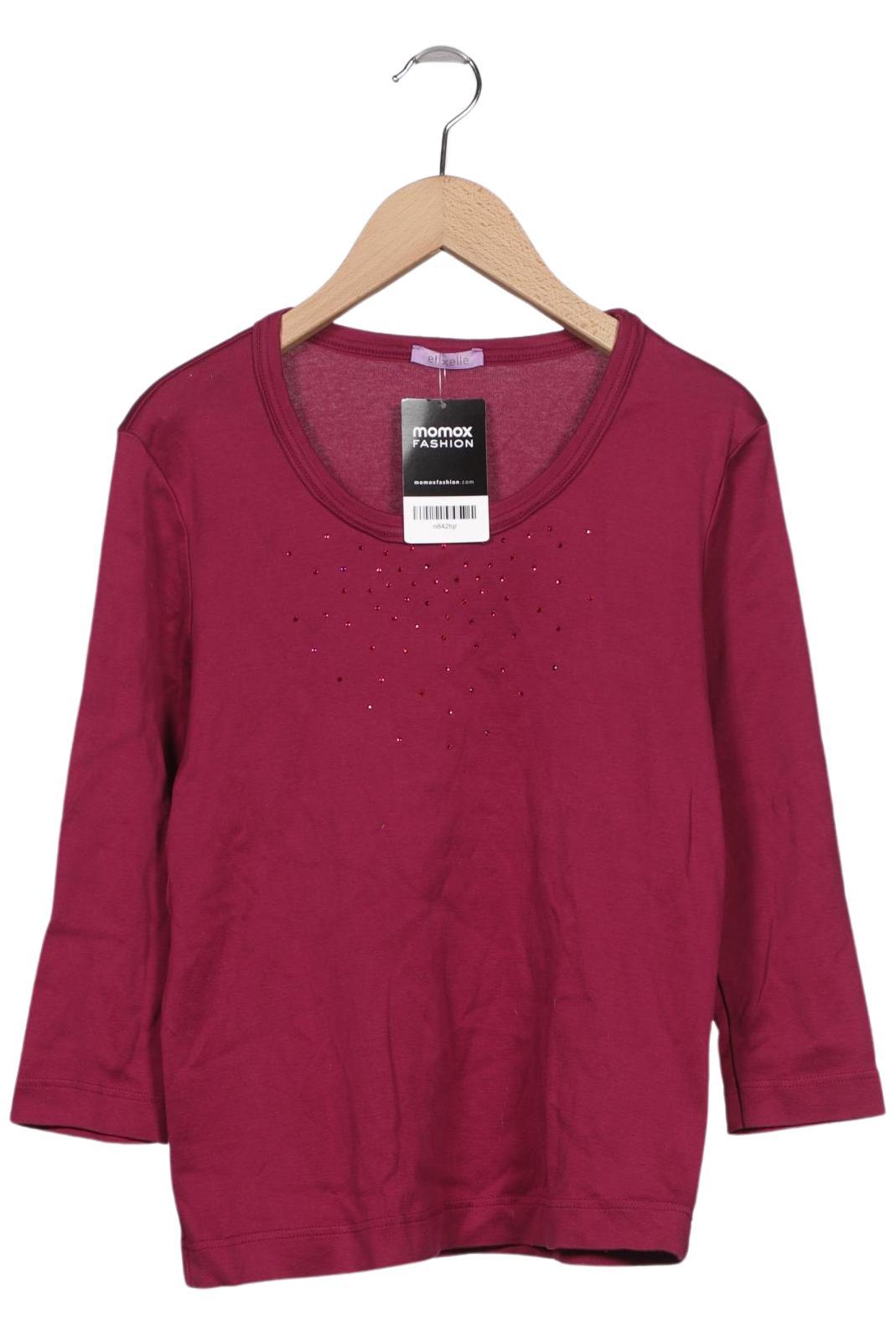 

efixelle Damen Langarmshirt, bordeaux, Gr. 38