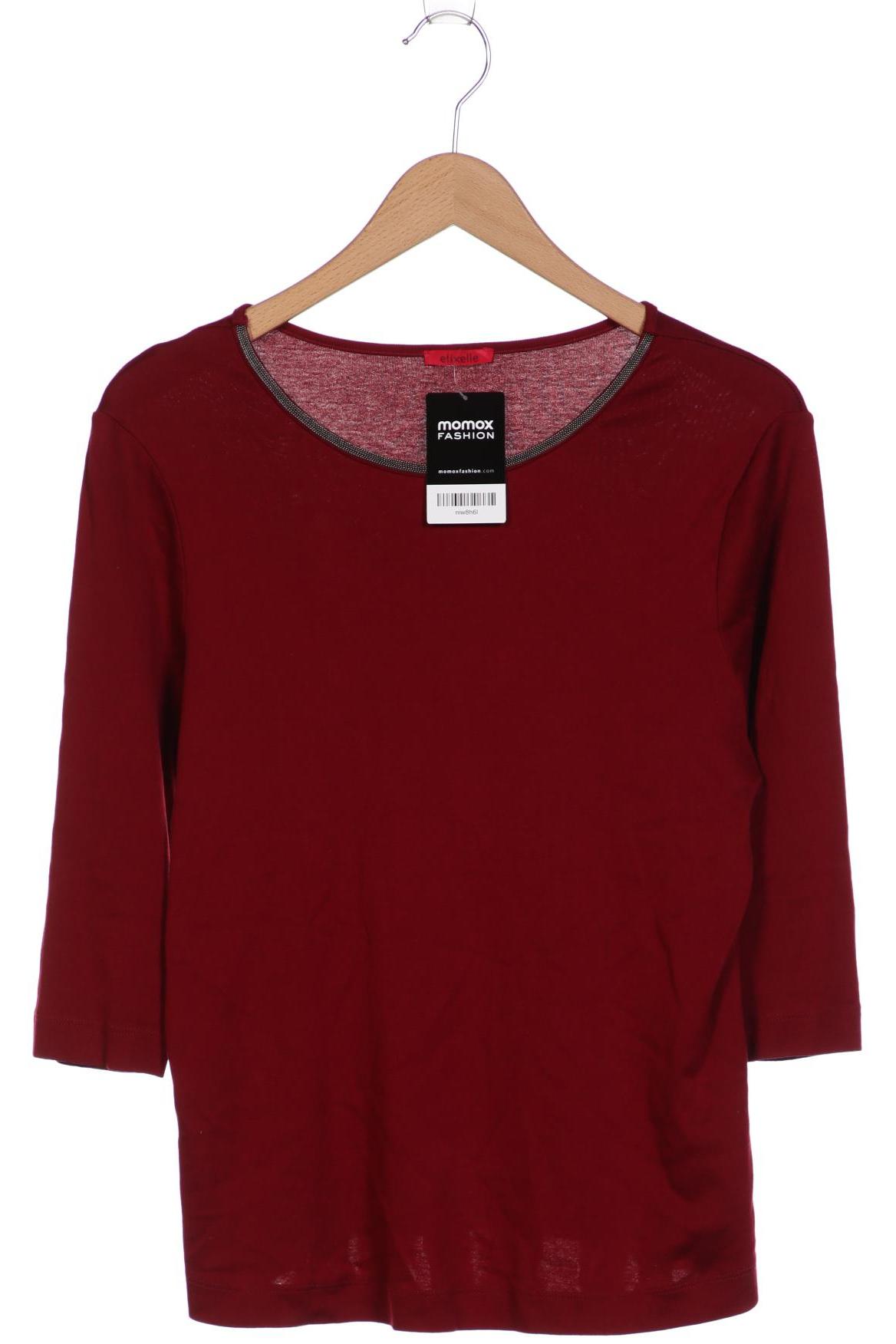 

efixelle Damen Langarmshirt, bordeaux