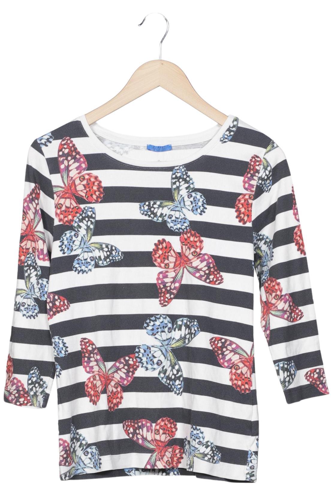 

efixelle Damen Langarmshirt, mehrfarbig, Gr. 42