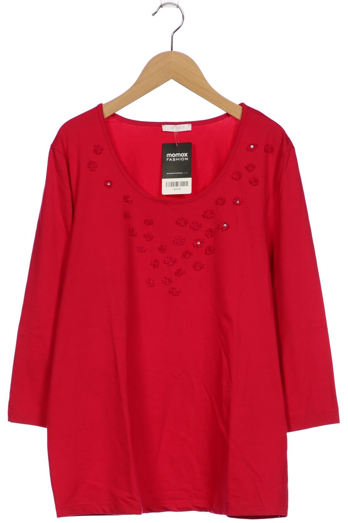 

efixelle Damen Langarmshirt, pink, Gr. 46