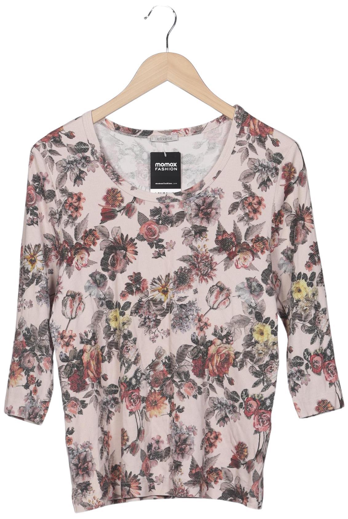 

efixelle Damen Langarmshirt, pink, Gr. 44