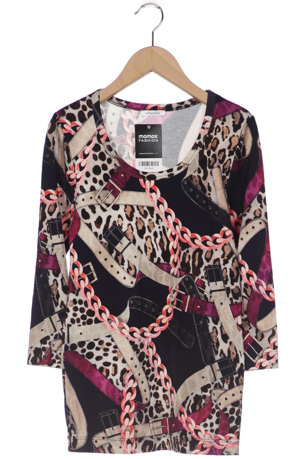 

efixelle Damen Langarmshirt, mehrfarbig