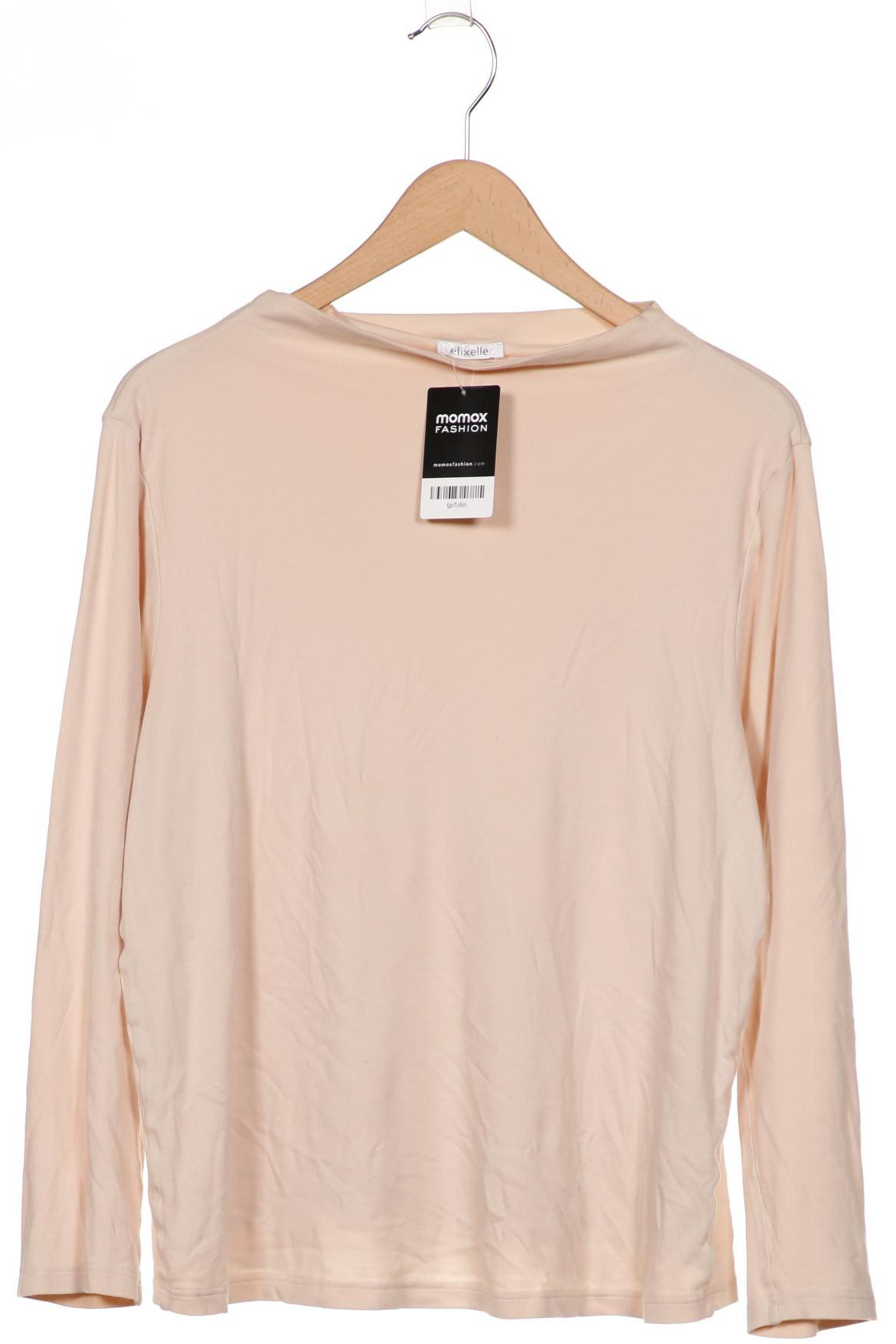 

efixelle Damen Langarmshirt, beige