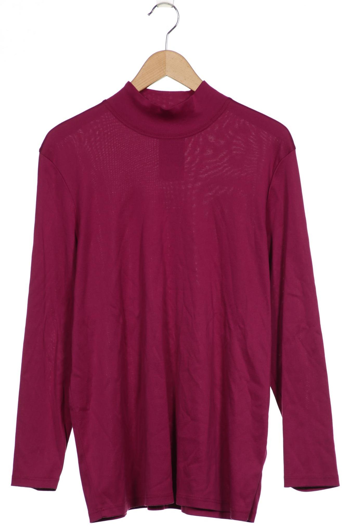 

efixelle Damen Langarmshirt, bordeaux, Gr. 50