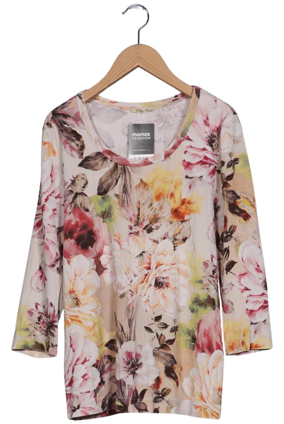 

efixelle Damen Langarmshirt, mehrfarbig, Gr. 42