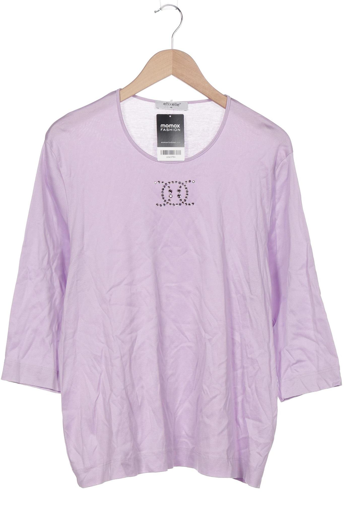 

efixelle Damen Langarmshirt, flieder
