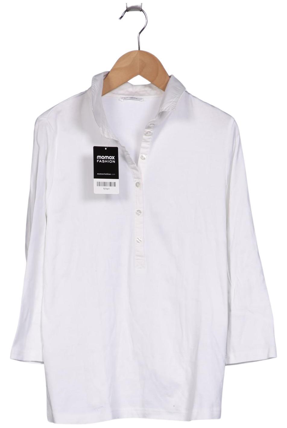 

efixelle Damen Poloshirt, weiß, Gr. 38