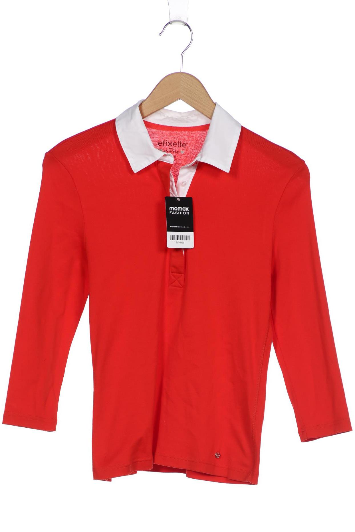 

efixelle Damen Poloshirt, rot