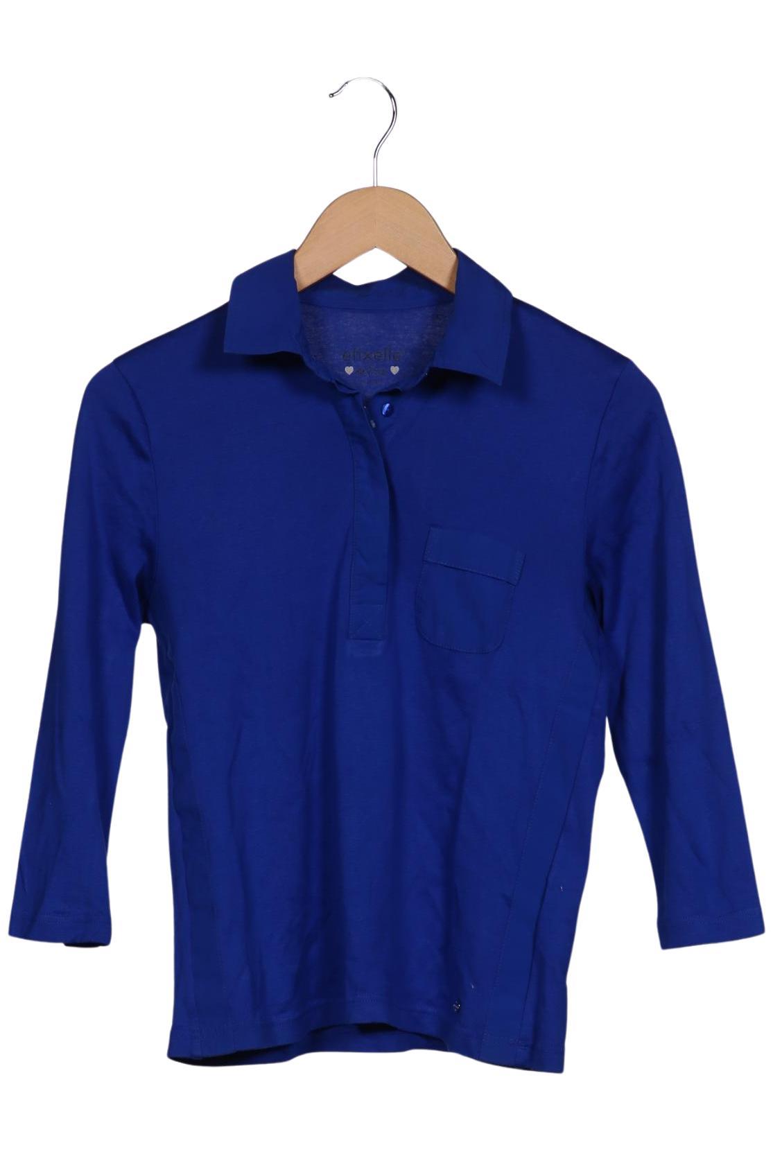 

efixelle Damen Poloshirt, blau, Gr. 36