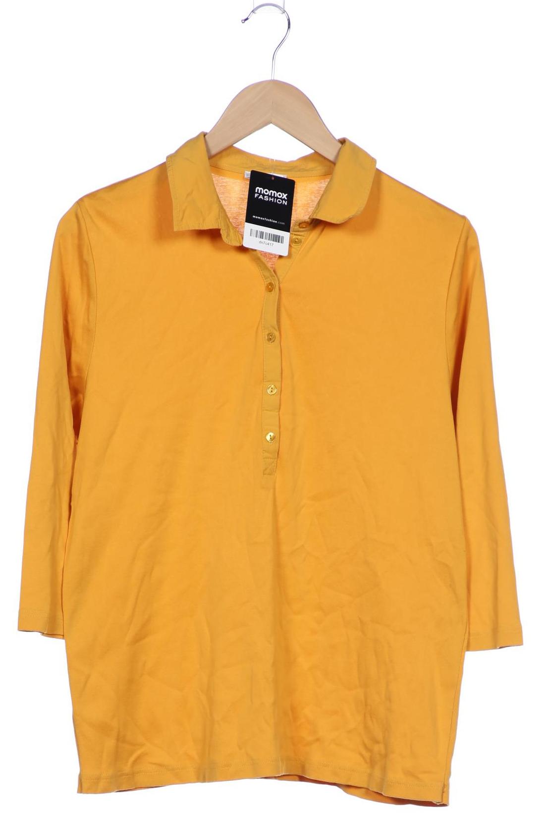 

efixelle Damen Poloshirt, orange, Gr. 44