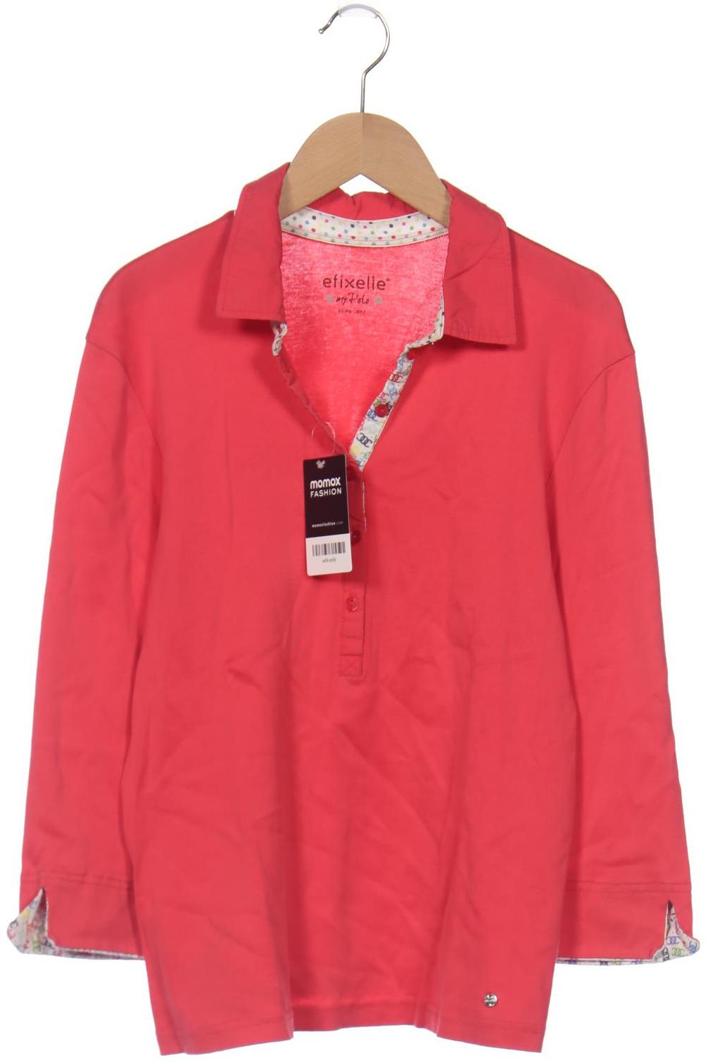 

efixelle Damen Poloshirt, pink, Gr. 40