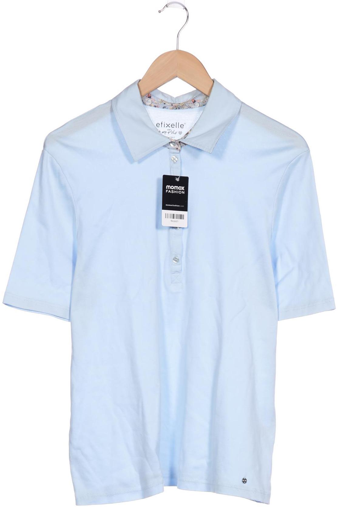 

efixelle Damen Poloshirt, hellblau
