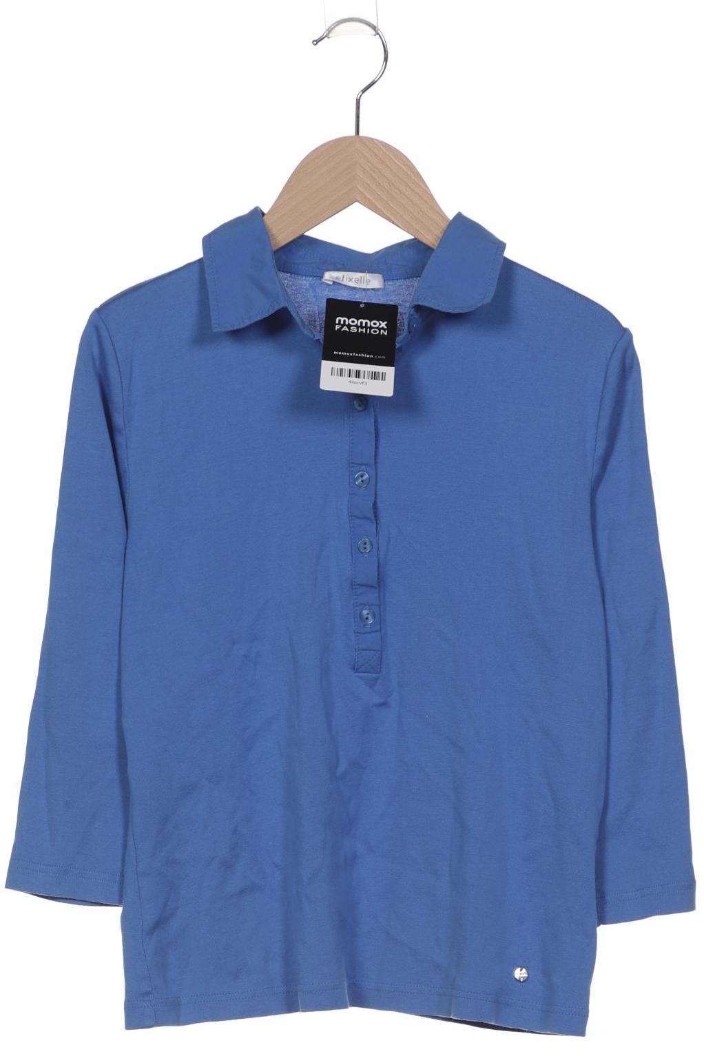 

efixelle Damen Poloshirt, blau, Gr. 36