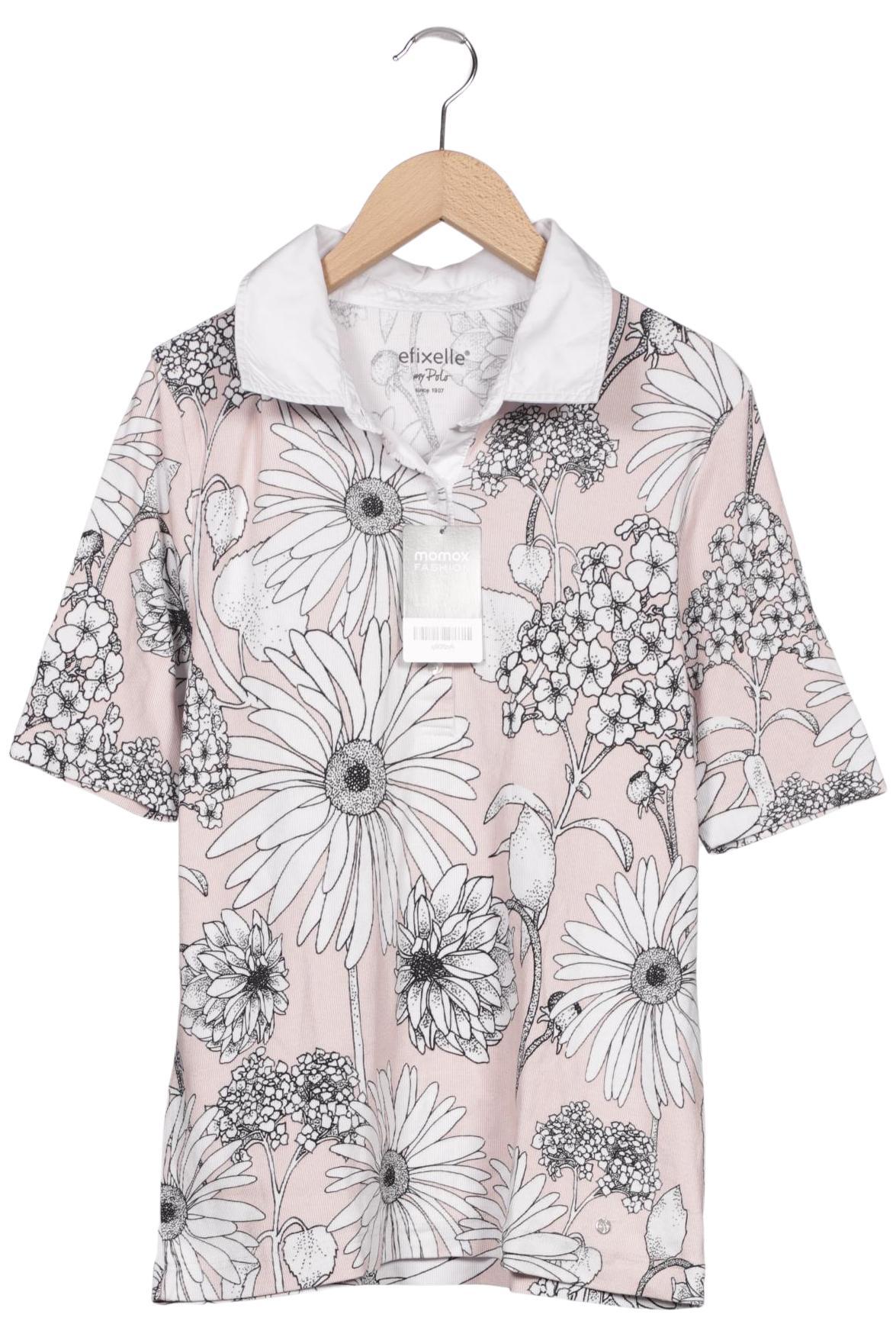 

efixelle Damen Poloshirt, mehrfarbig, Gr. 44