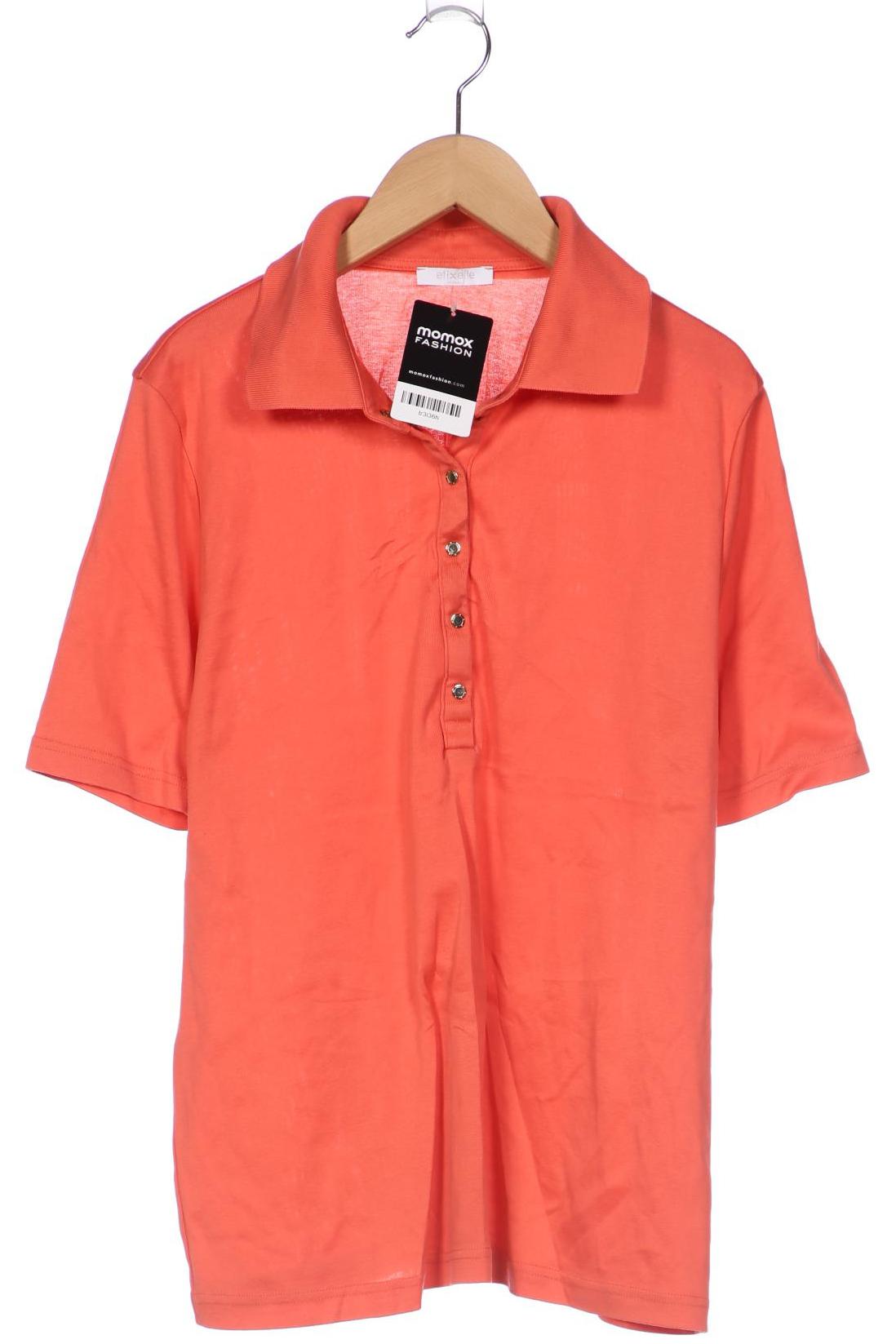 

efixelle Damen Poloshirt, orange