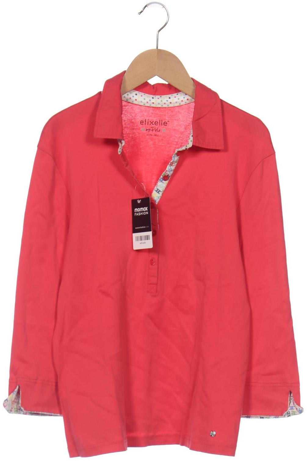 

efixelle Damen Poloshirt, pink