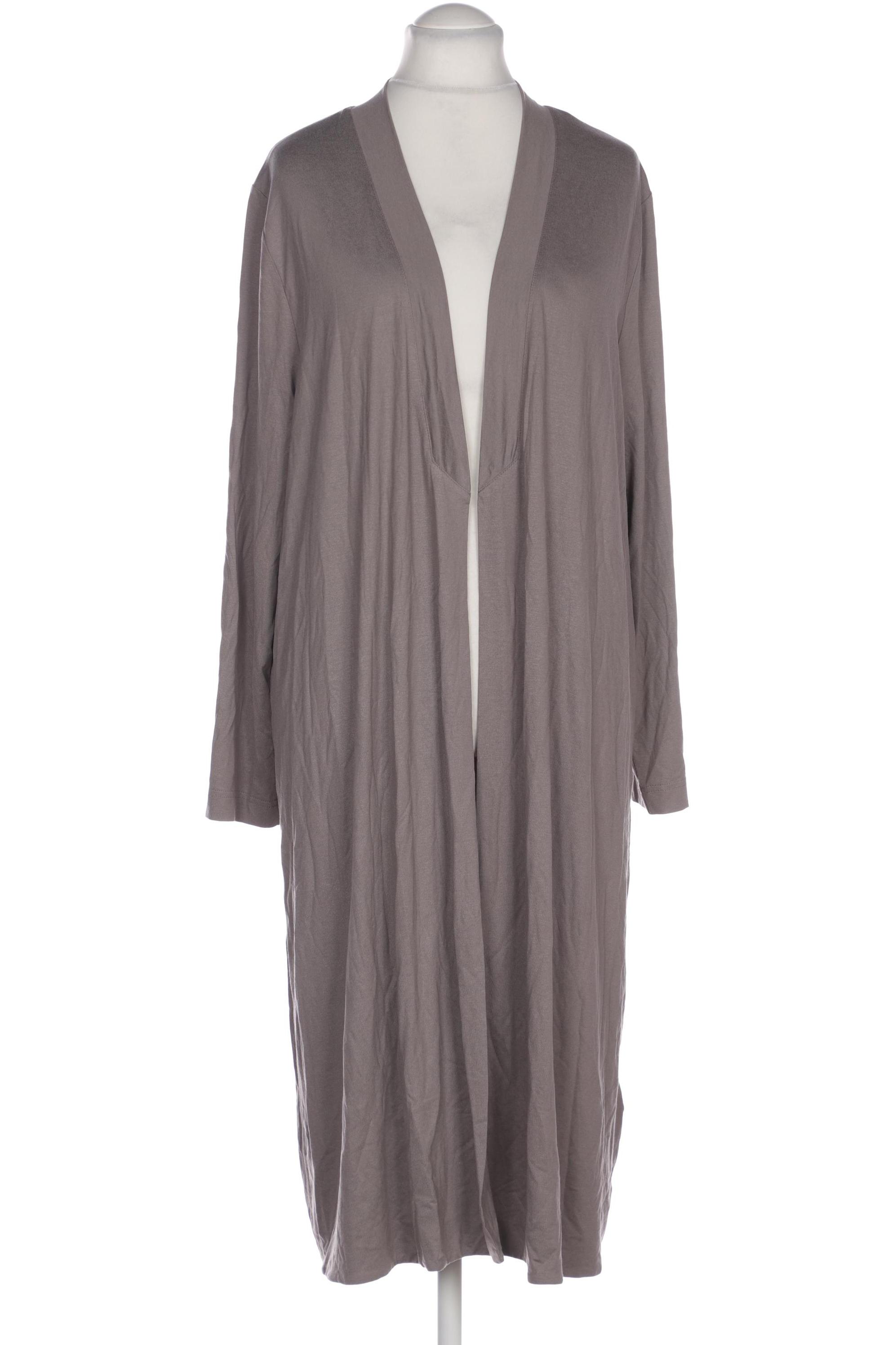 

efixelle Damen Strickjacke, grau, Gr. 52