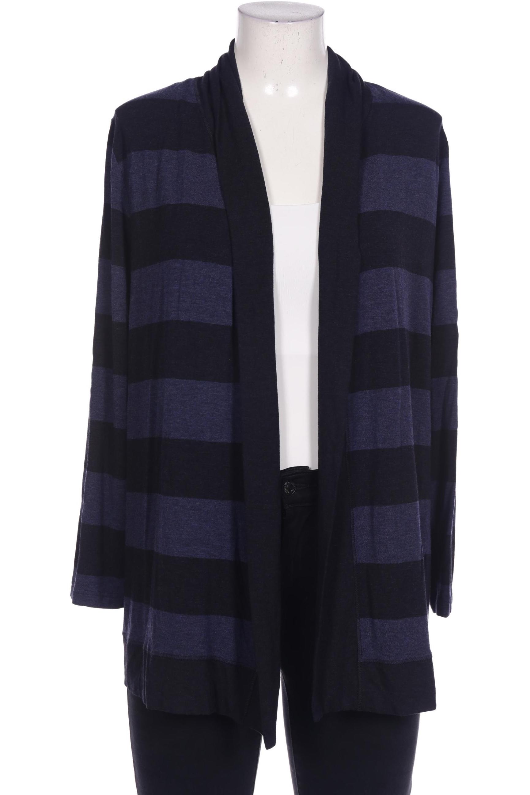 

efixelle Damen Strickjacke, marineblau, Gr. 40