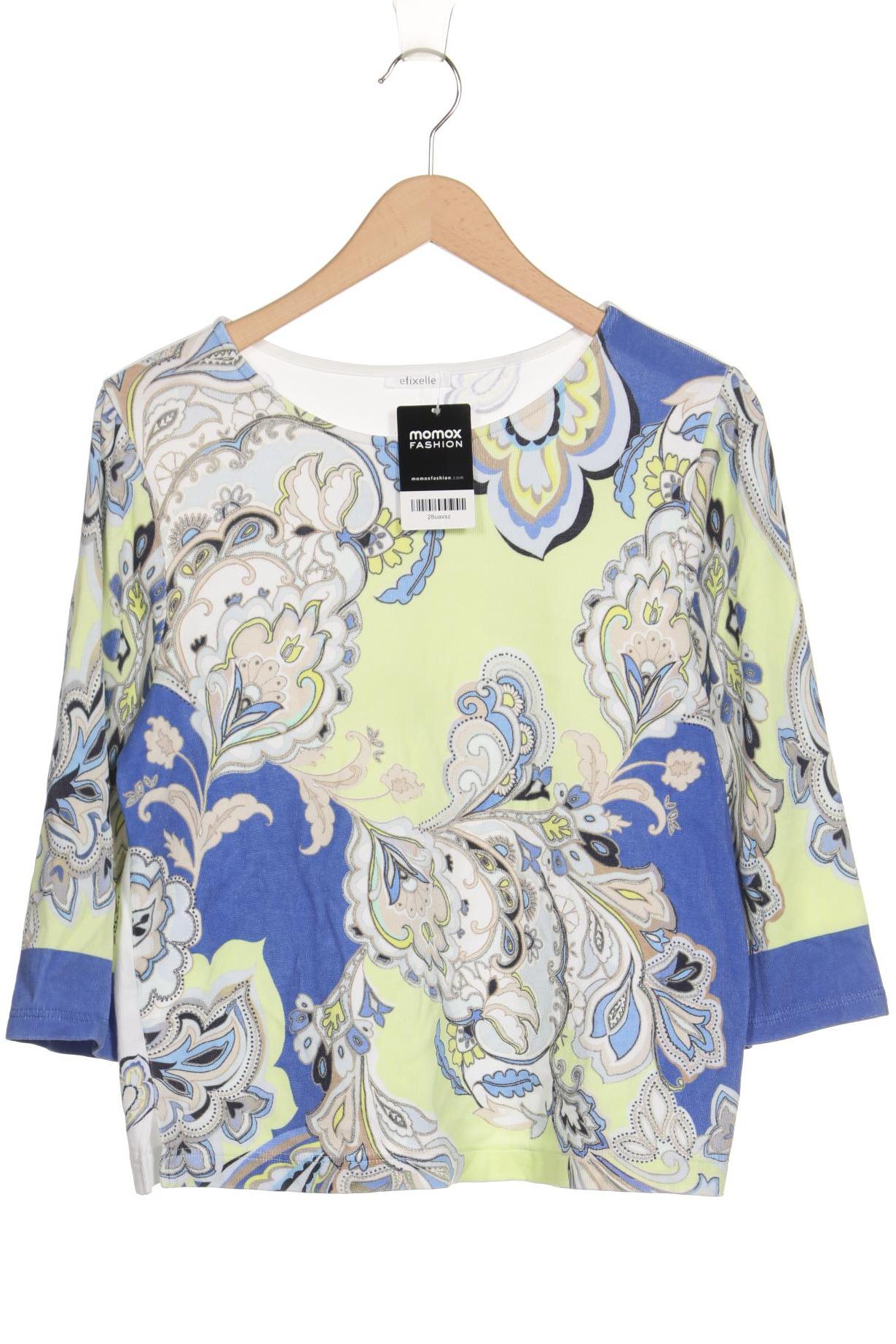 

efixelle Damen Sweatshirt, mehrfarbig, Gr. 38
