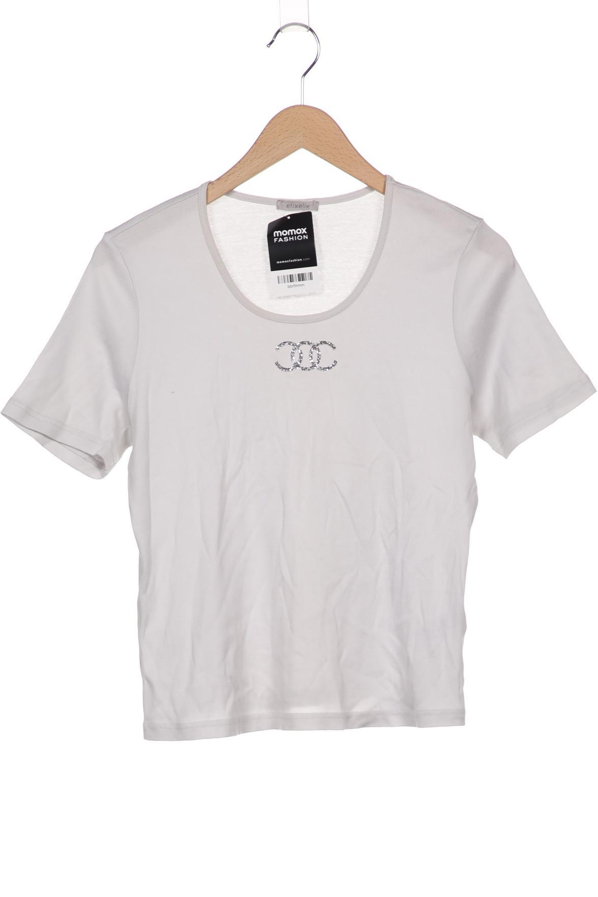 

efixelle Damen T-Shirt, grau, Gr. 38