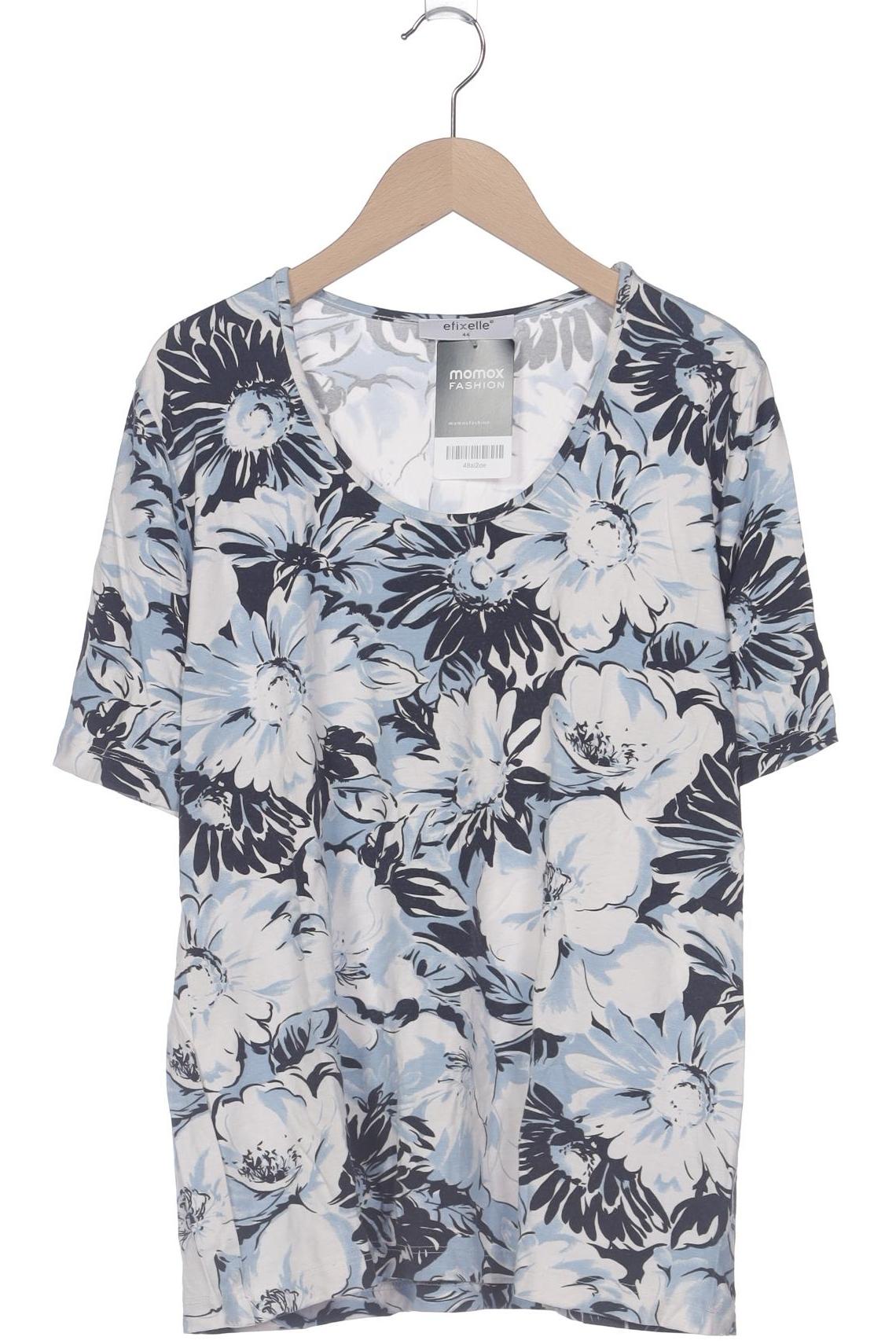 

efixelle Damen T-Shirt, mehrfarbig, Gr. 44