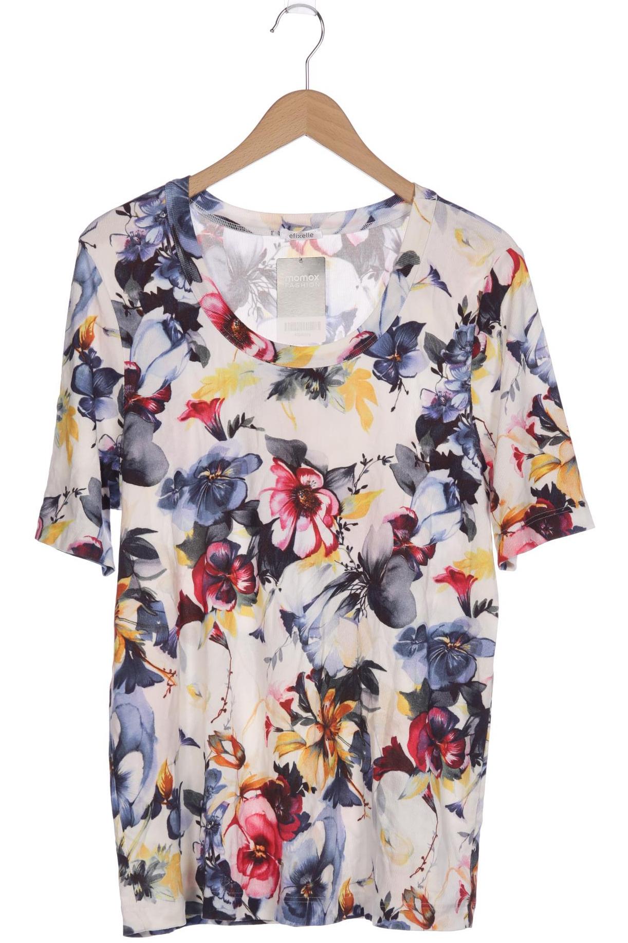 

efixelle Damen T-Shirt, mehrfarbig