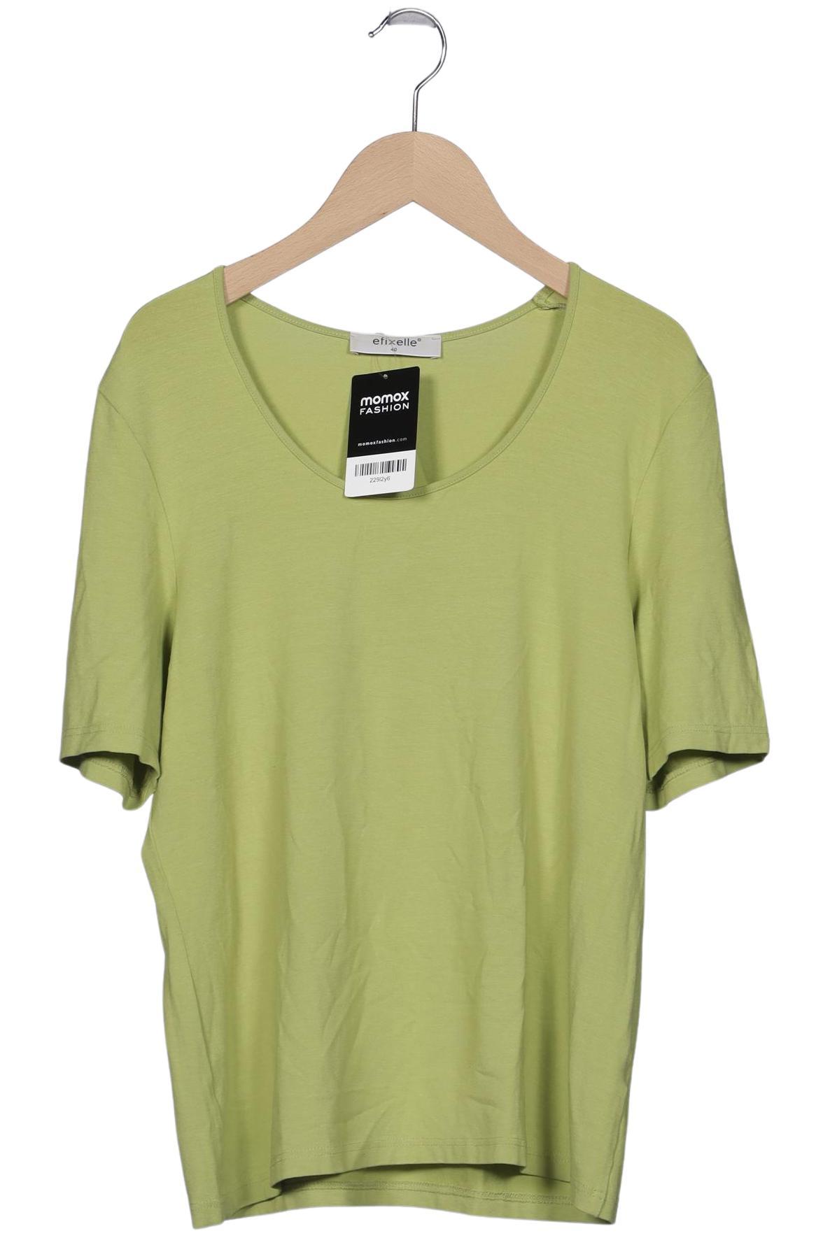 

efixelle Damen T-Shirt, grün, Gr. 40