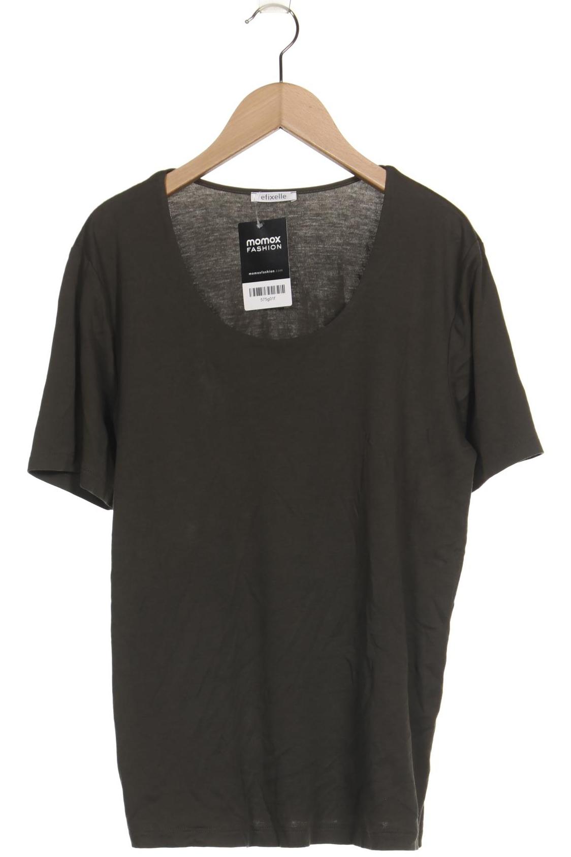 

efixelle Damen T-Shirt, grün, Gr. 42
