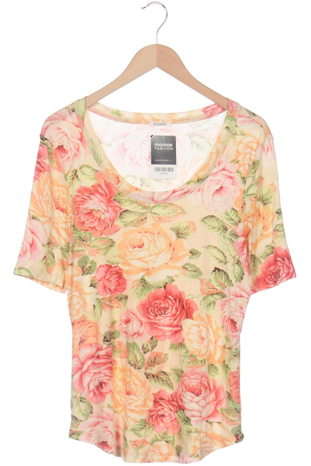 

efixelle Damen T-Shirt, orange, Gr. 44