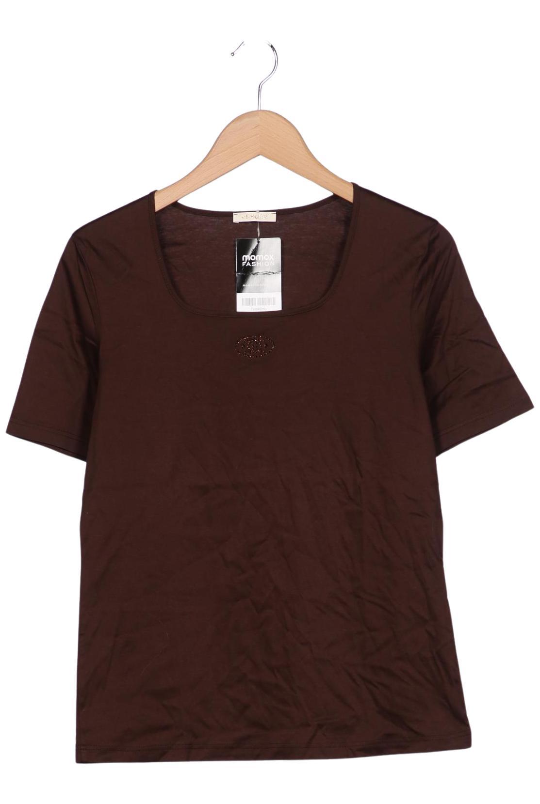 

efixelle Damen T-Shirt, braun, Gr. 42