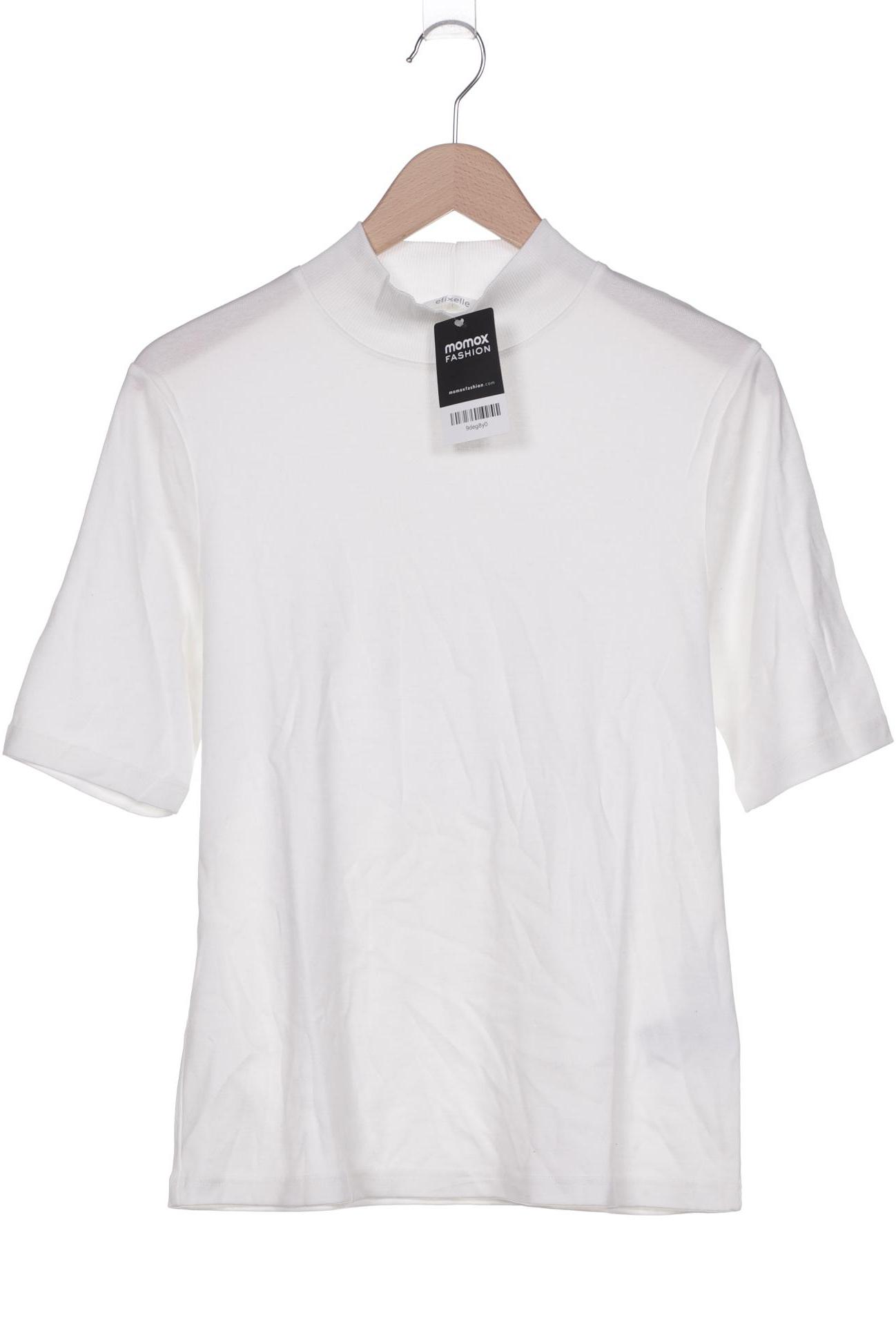 

efixelle Damen T-Shirt, weiß, Gr. 42