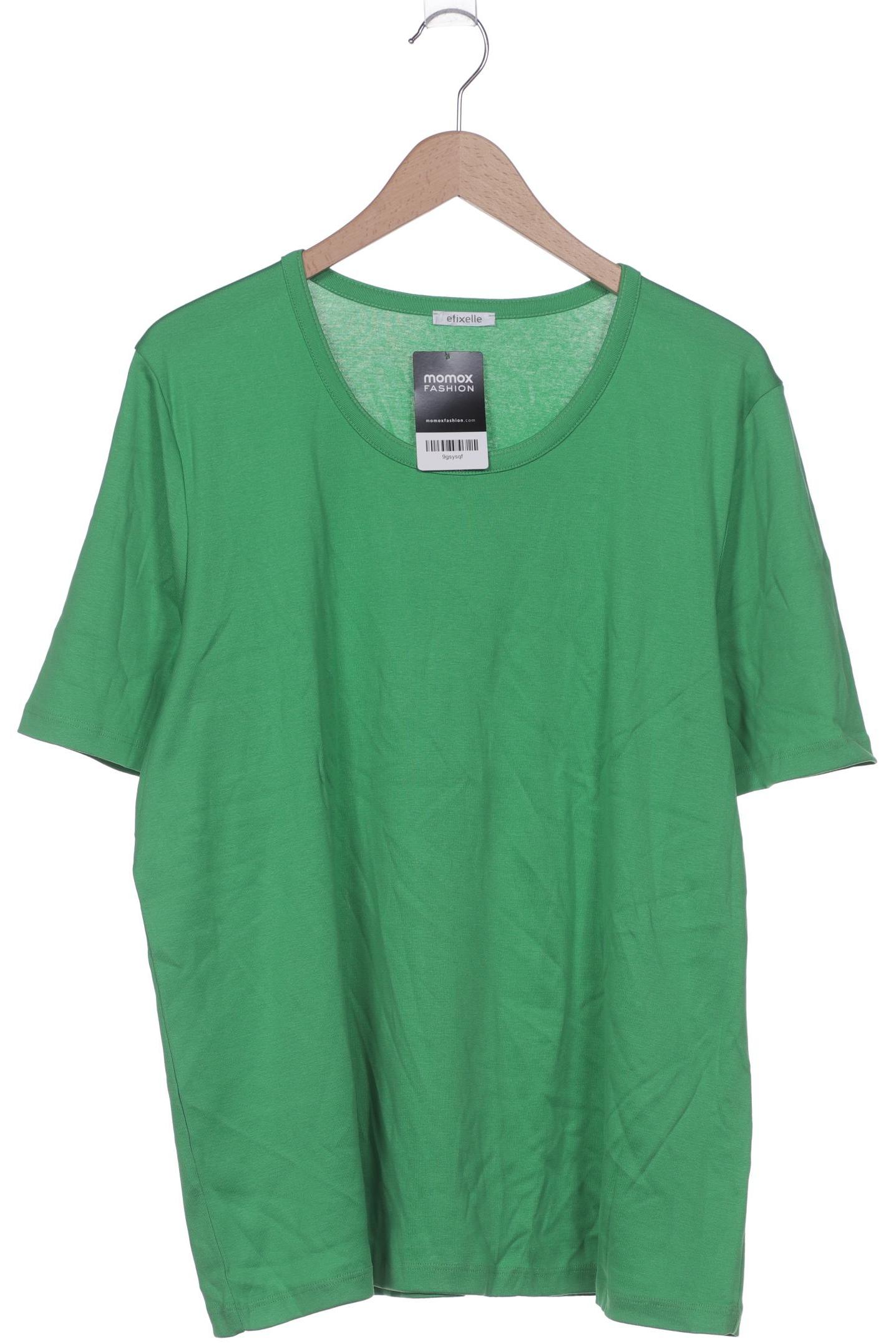 

efixelle Damen T-Shirt, grün, Gr. 50
