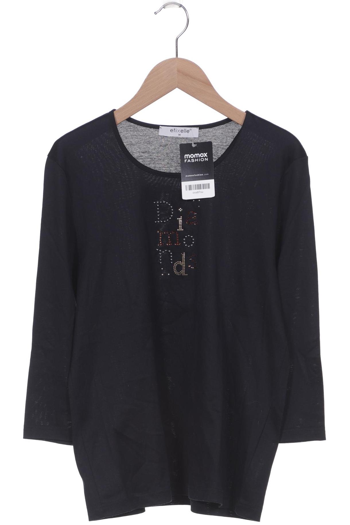 

efixelle Damen T-Shirt, marineblau, Gr. 38