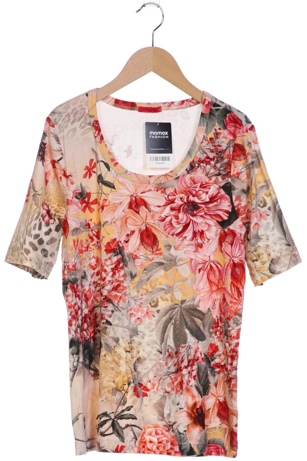 

efixelle Damen T-Shirt, mehrfarbig, Gr. 44