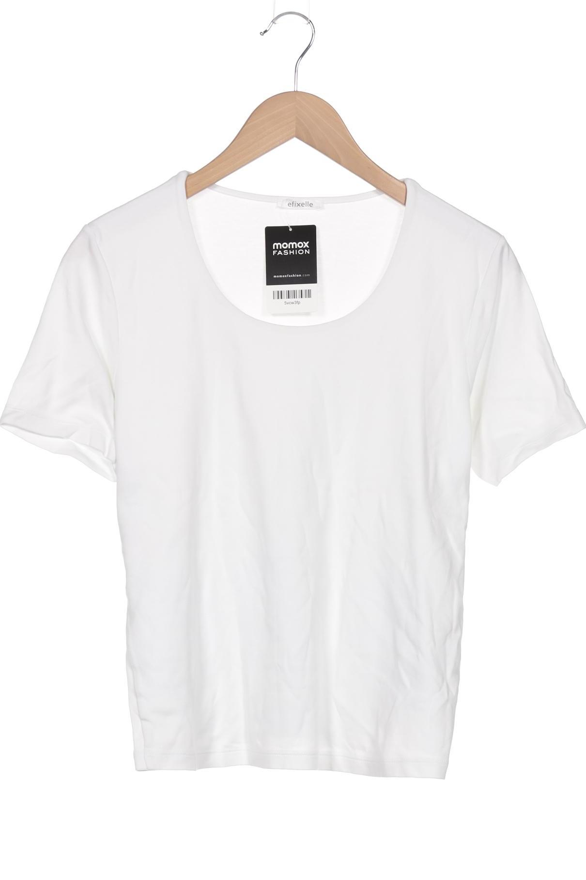 

efixelle Damen T-Shirt, weiß, Gr. 38