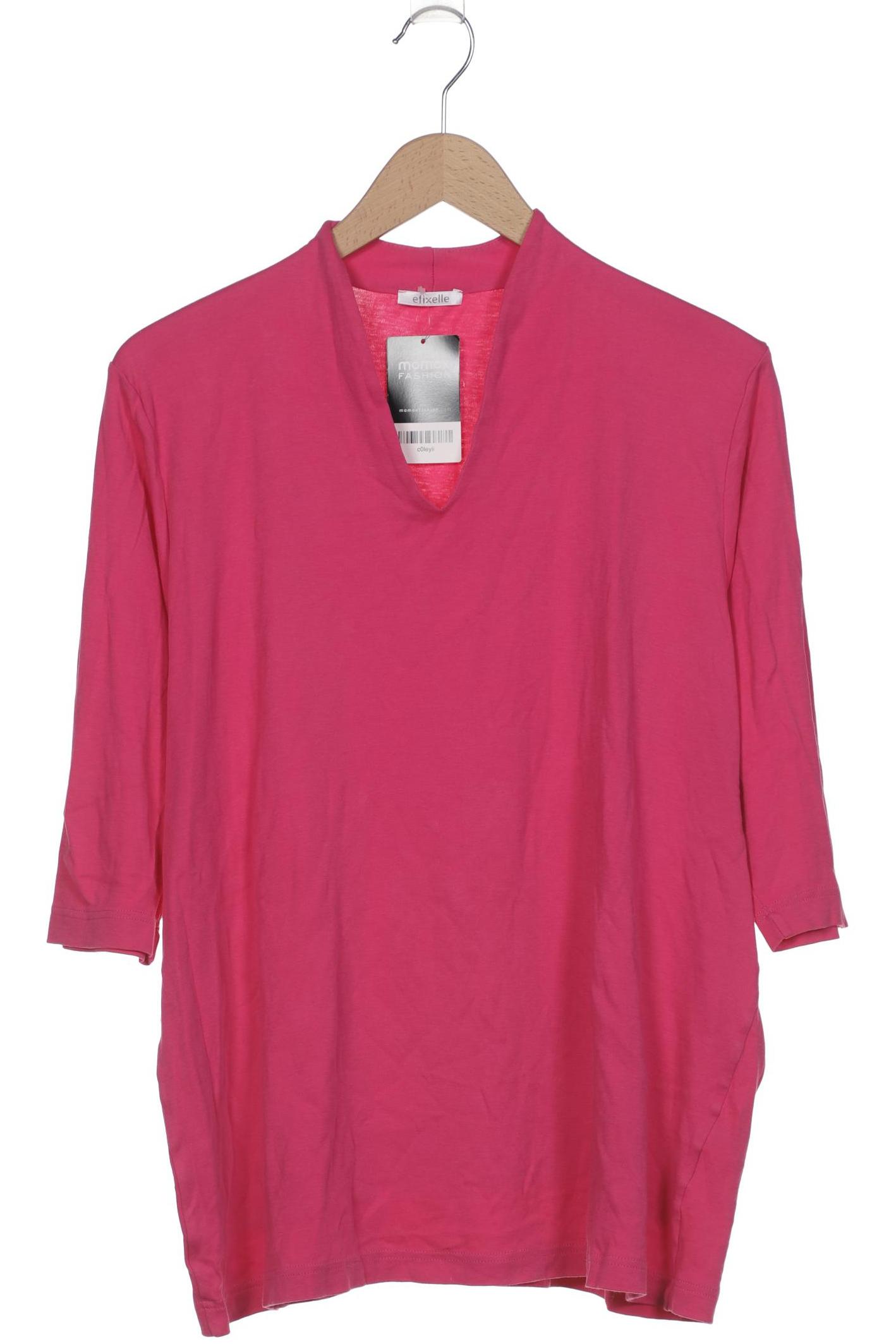 

efixelle Damen T-Shirt, pink, Gr. 50