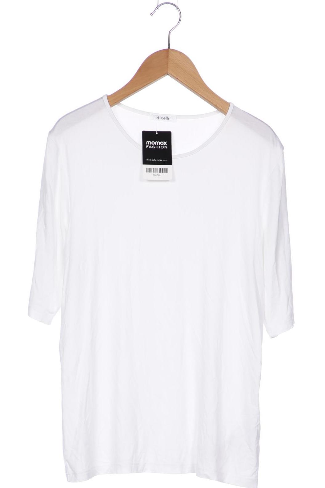 

efixelle Damen T-Shirt, weiß, Gr. 40