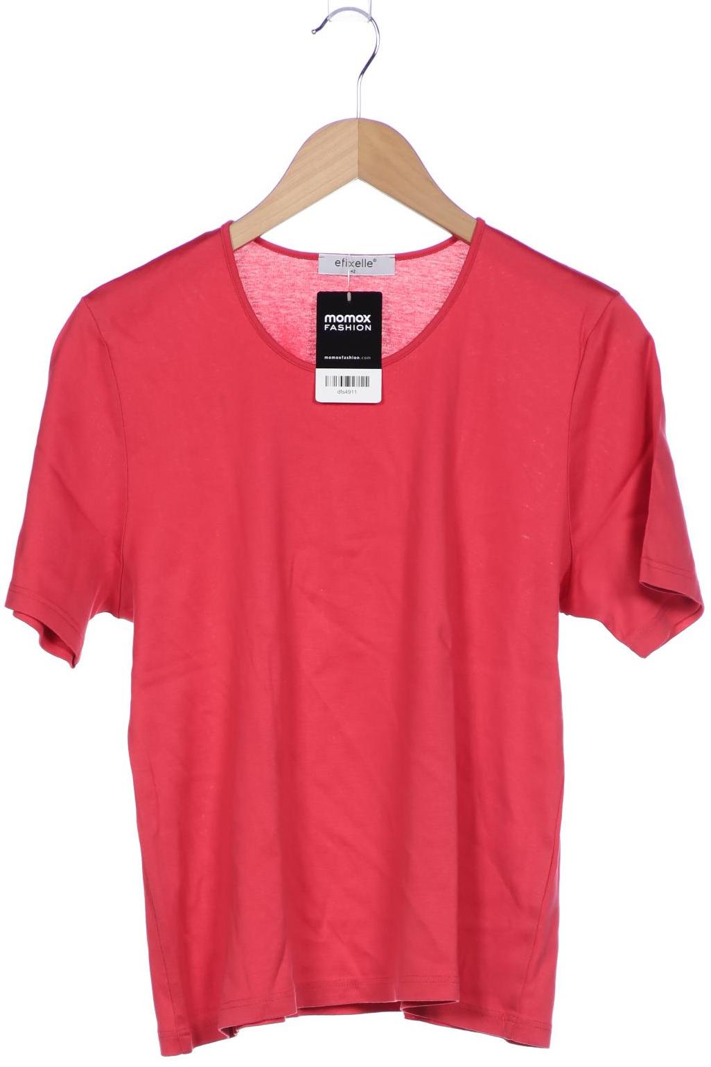 

efixelle Damen T-Shirt, pink, Gr. 42