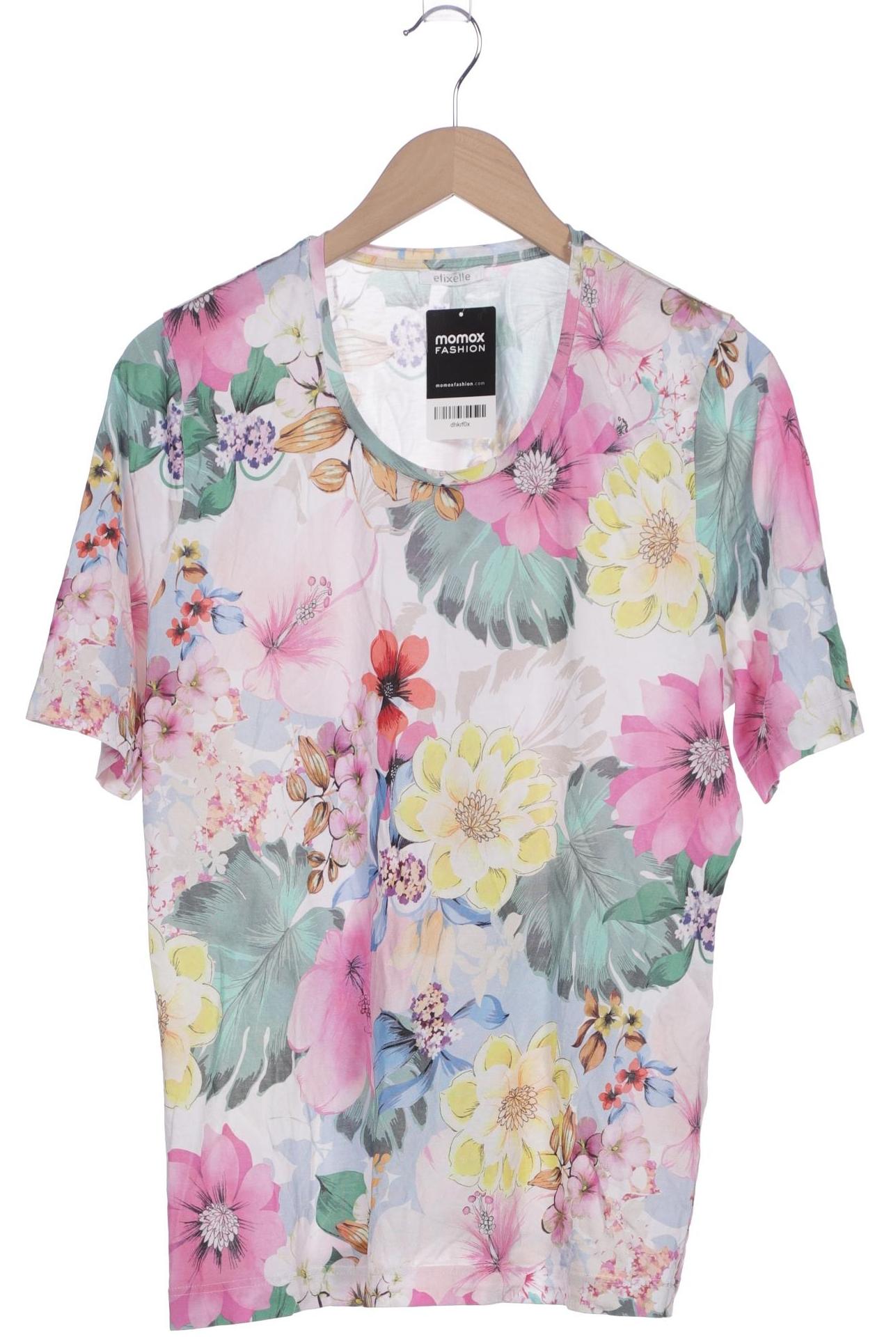 

efixelle Damen T-Shirt, mehrfarbig, Gr. 44