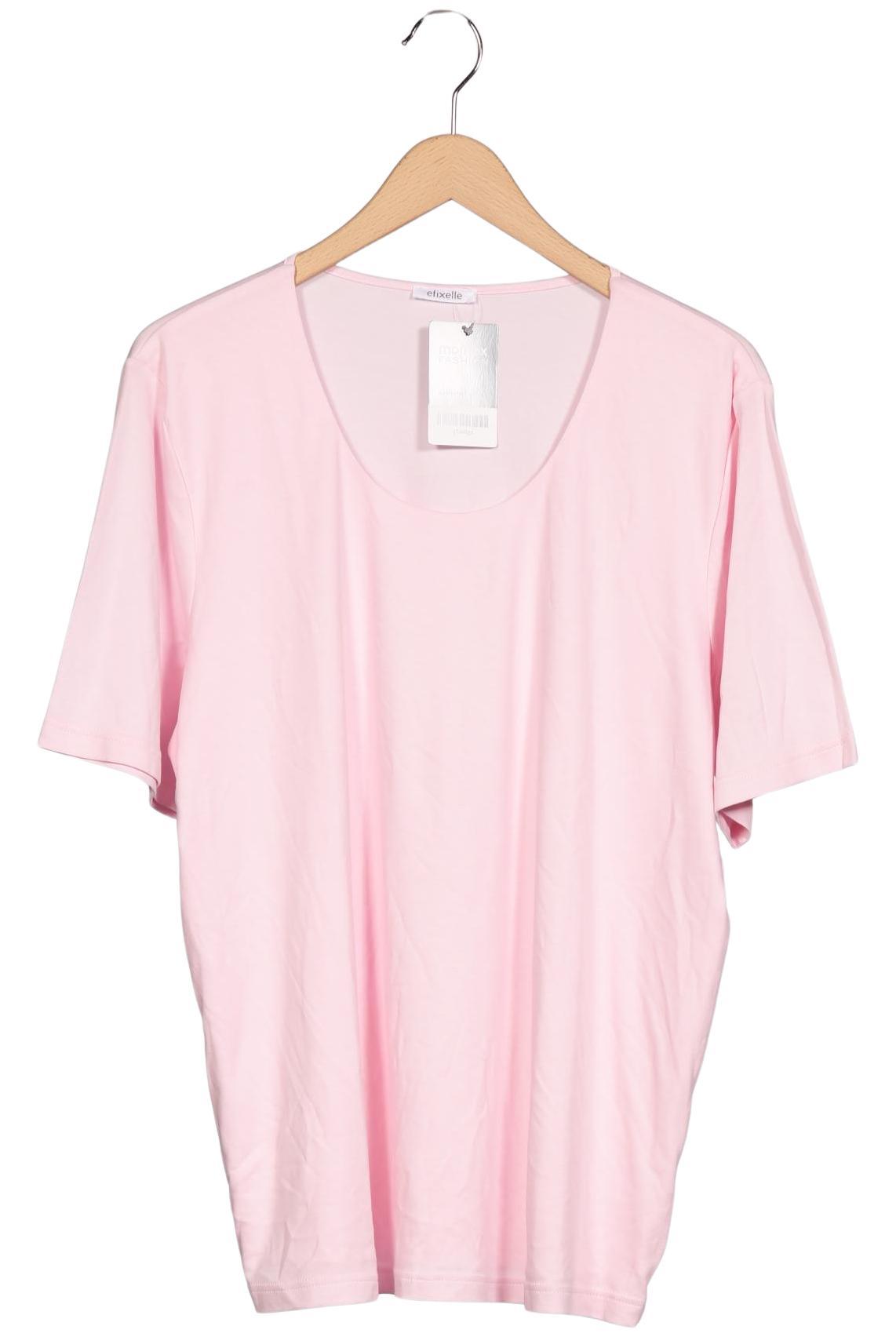 

efixelle Damen T-Shirt, pink, Gr. 48