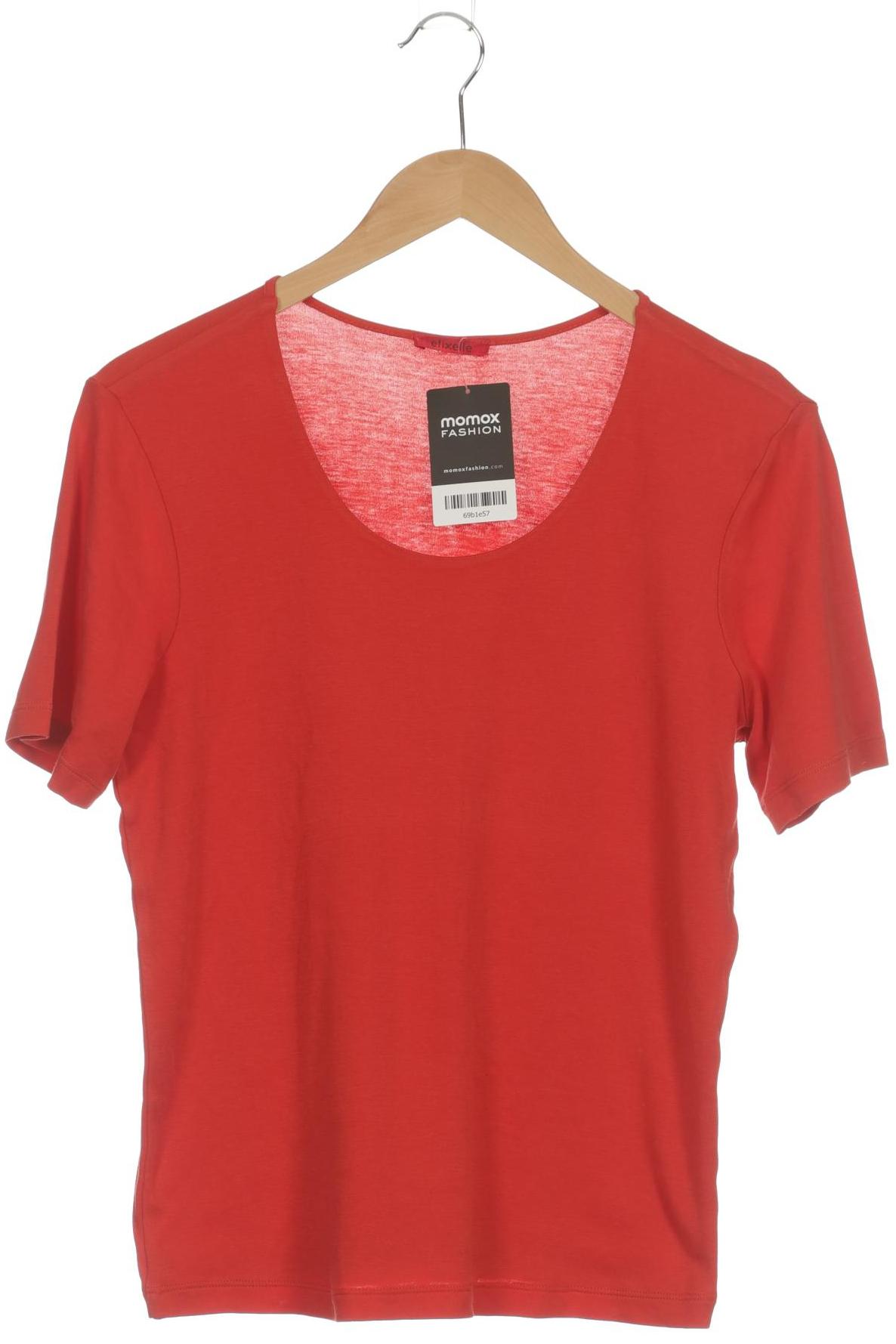 

efixelle Damen T-Shirt, rot, Gr. 38